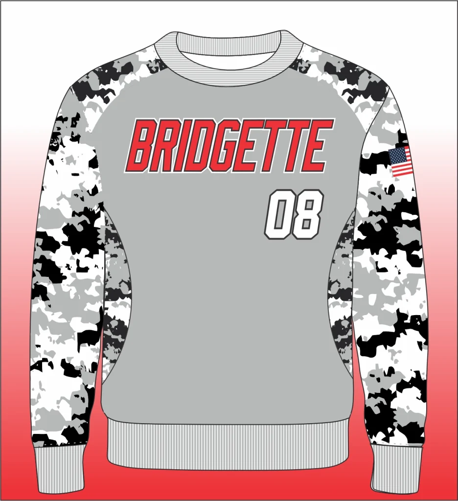 Pro Yoke Panel Sweatshirt with stylish panel design, comfy fit.