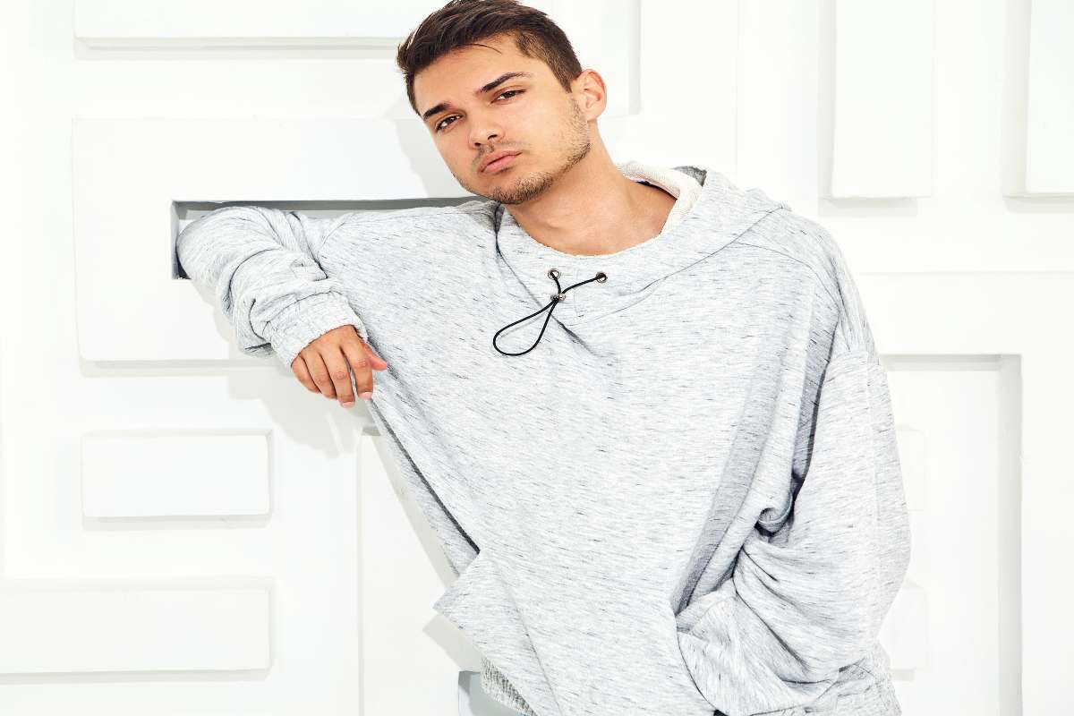 Custom hoodies with unique team logos and colors