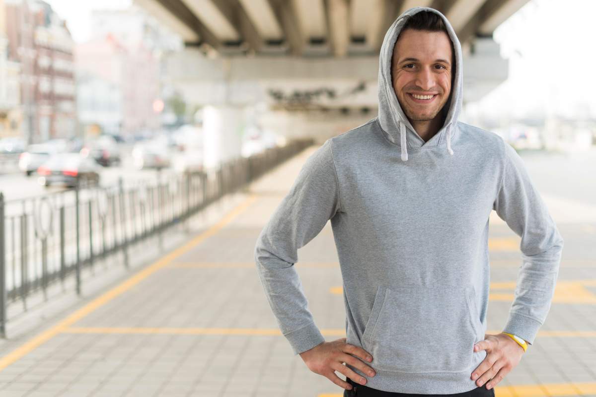Hoodies for Men in a modern athletic style