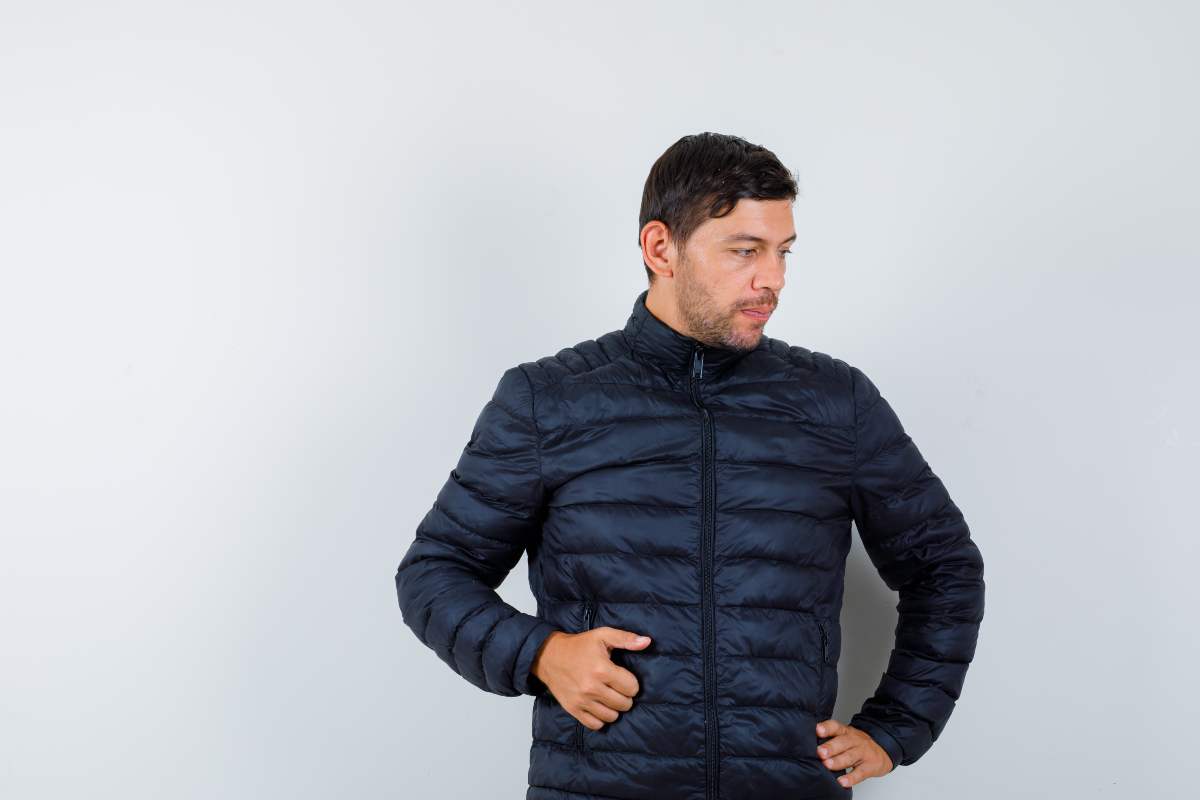 Trendy zip up jacket with front zipper