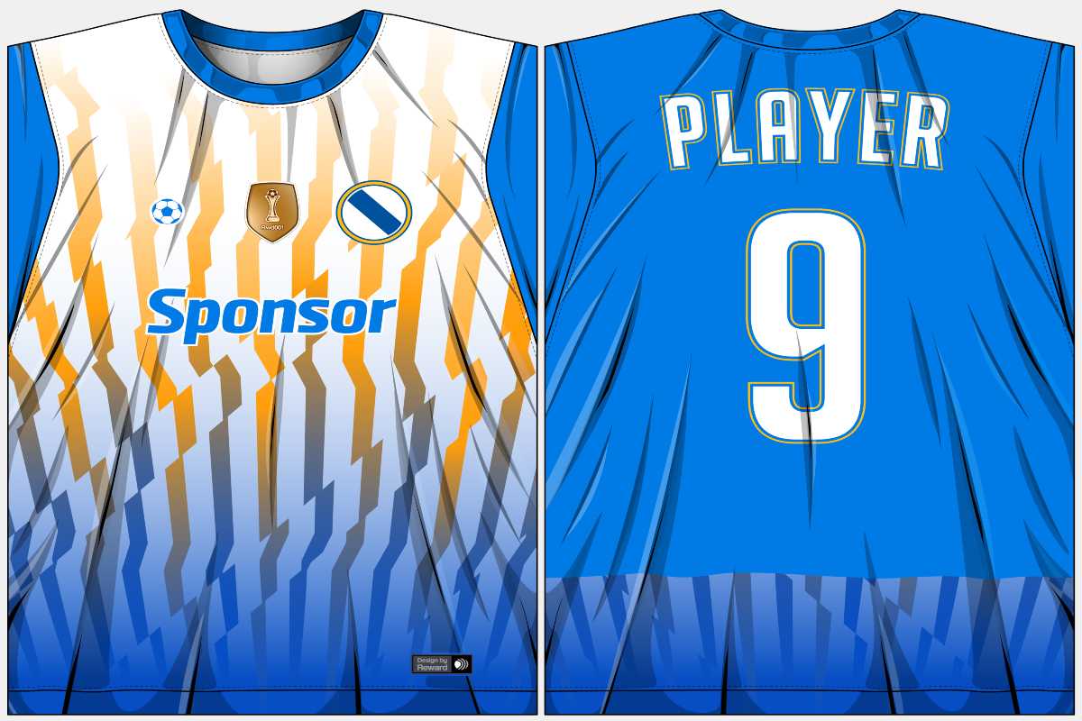 Close-up of custom basketball uniforms showing design details