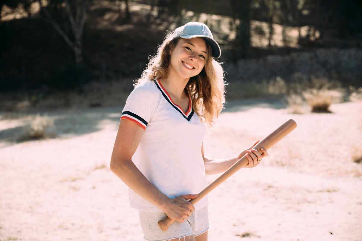 Red and white baseball jersey with team logo, Baseball Jerseys