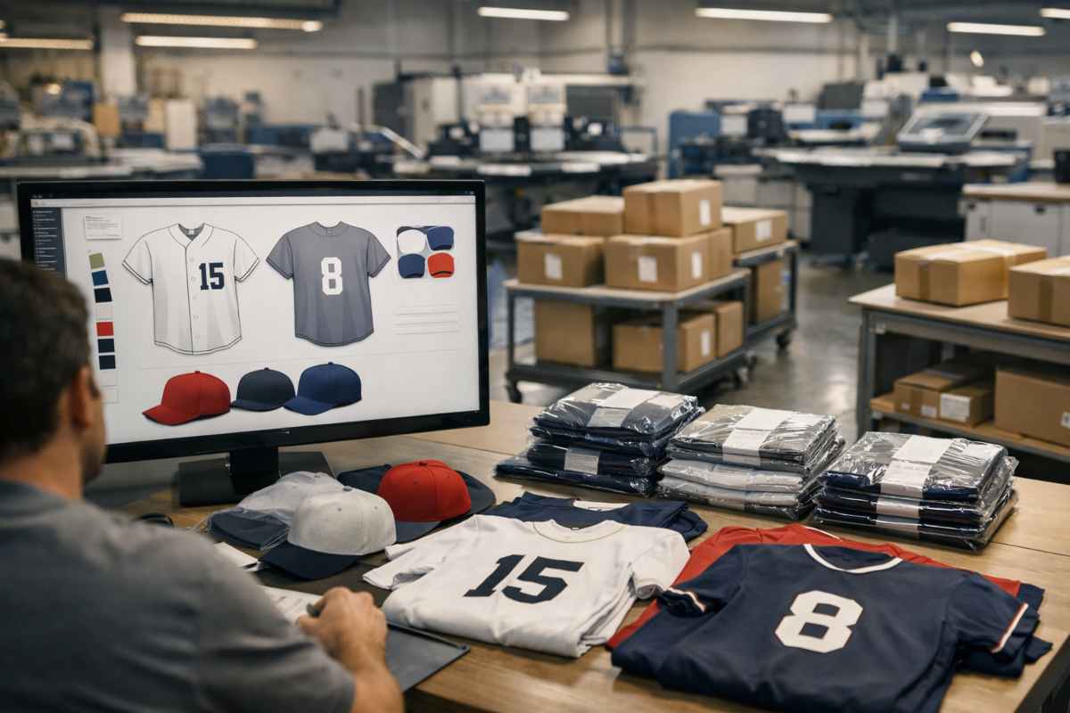 Custom Baseball Apparel for Leagues: Sizes & Colors