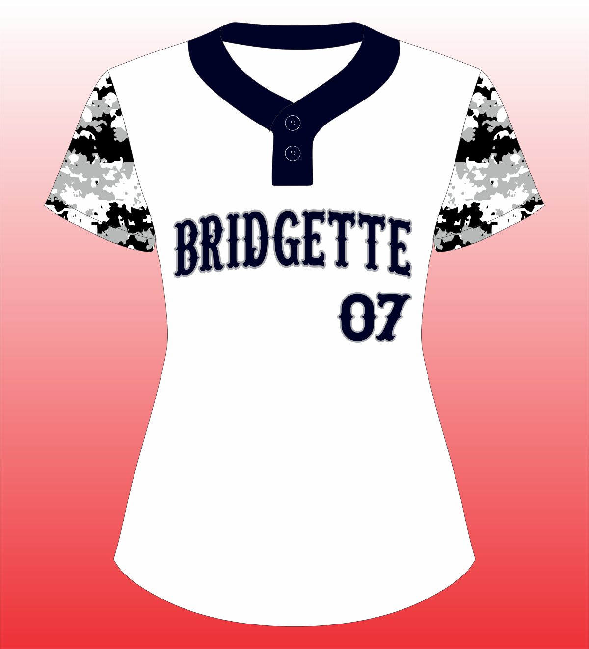 Softball 2 Button Classic Raglan – Stylish & Durable Team Jersey