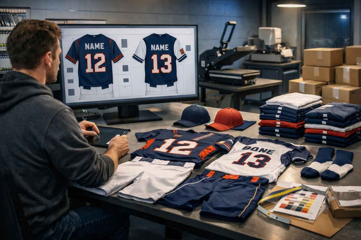 Softball Uniforms Custom: Home/Away Sets and Reorders
