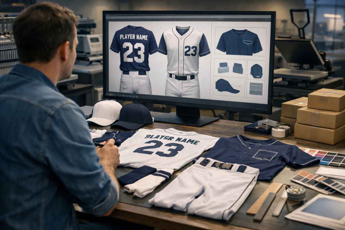 Uniforms Softball: Team Sets with Names & Numbers