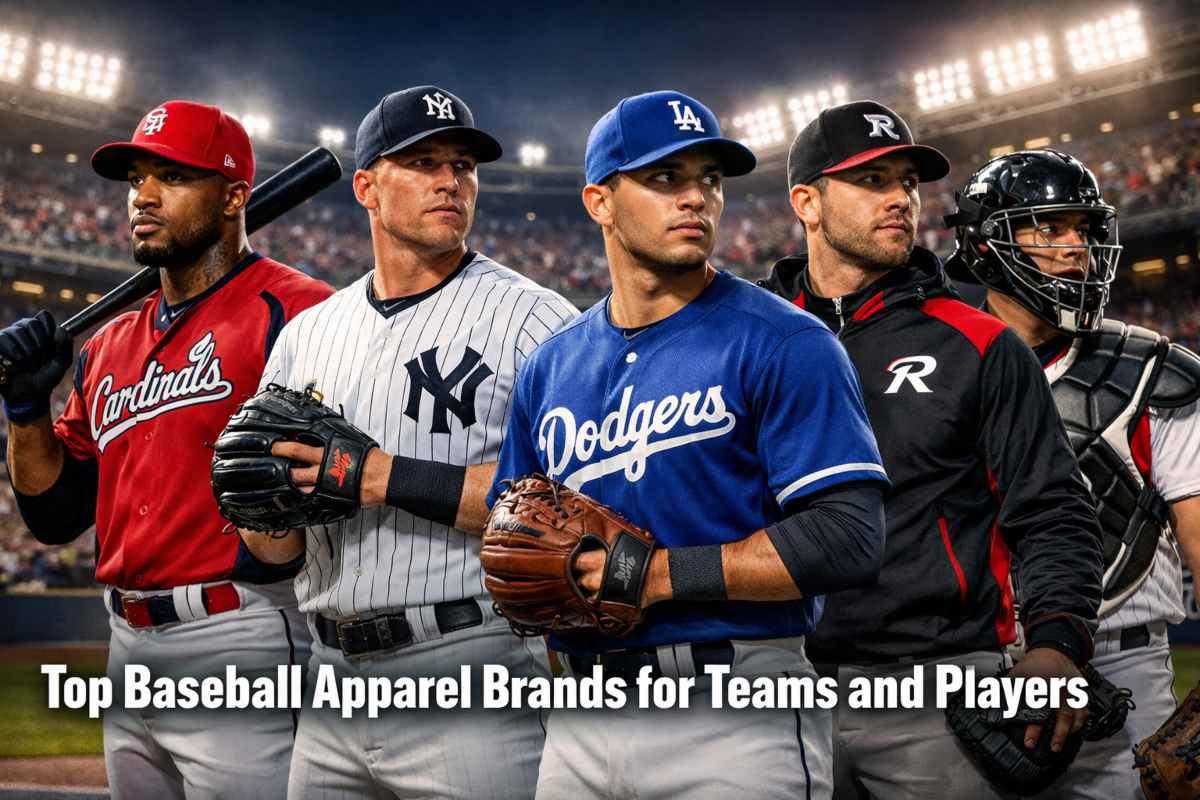 Top Baseball Apparel Brands for Teams and Players