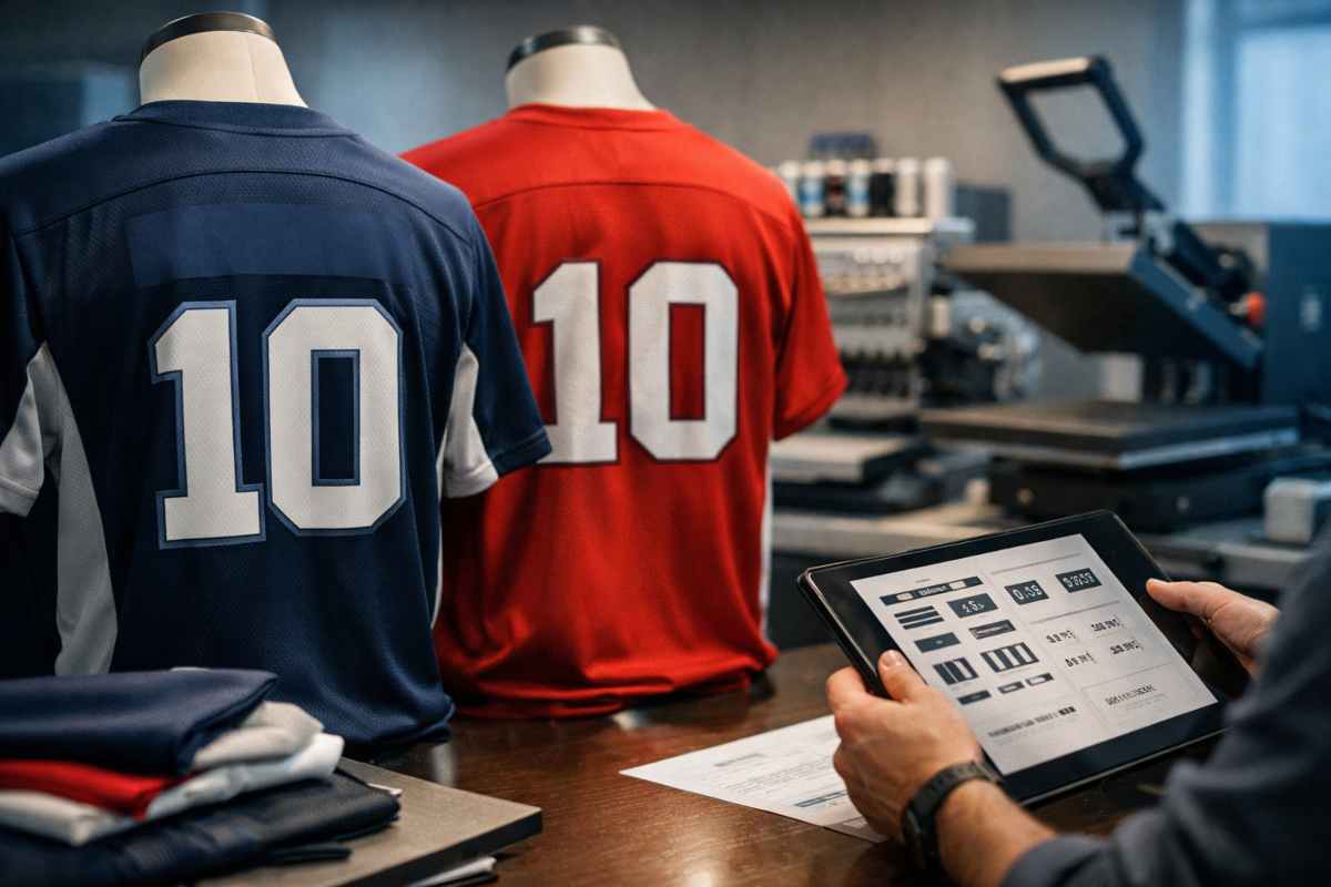 Custom Sports Apparel for Sports Teams