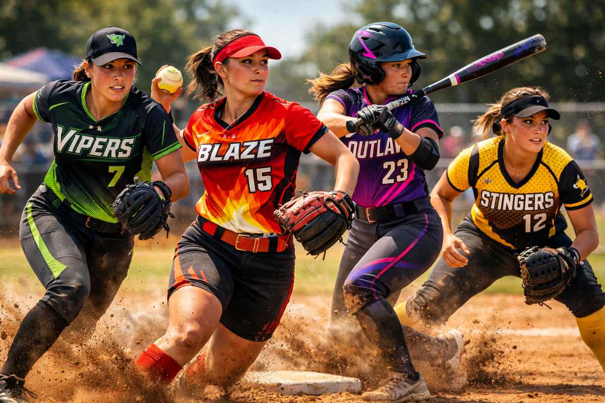 Softball Jersey Design for Teams That Stand Out