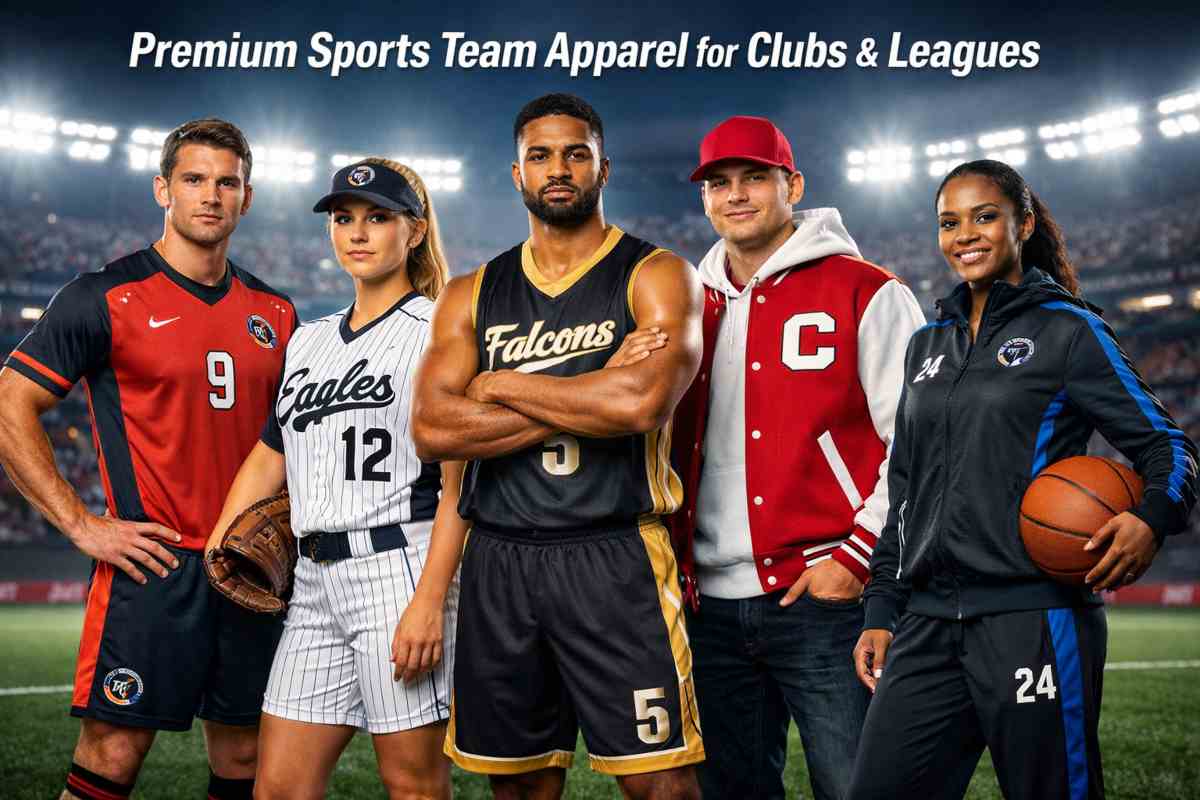 Sports Team Apparel for Clubs, Schools, and Leagues